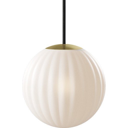 Bright Modeco Pendel Opal/Messing/Svart ledning