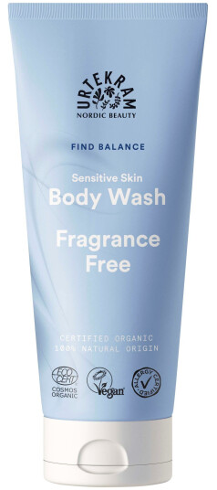 Urtekram Body Wash Fragrance Free 200ml Urtekram Body Wash Fragrance Free 200ml