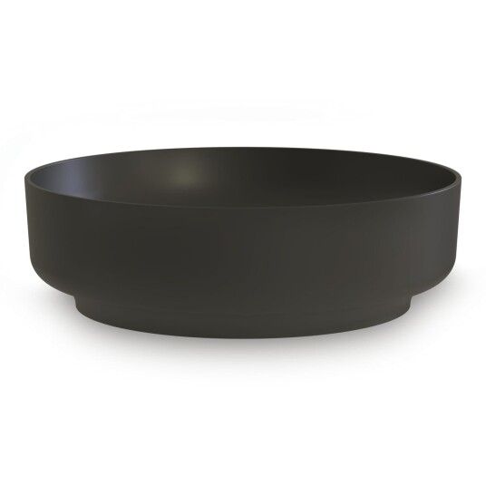 Svedbergs Fross Toppmontert servant Ø40 cm, Sort Matt Svedbergs Fross Toppmontert servant Ø40 cm, Sort Matt