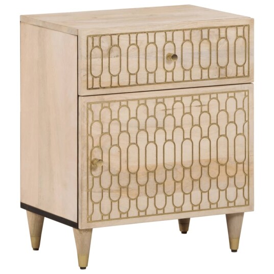 Nattbord 50x33x60 cm heltre mango 8721012108141