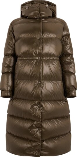 Moncler Dame Frakker Brun M,