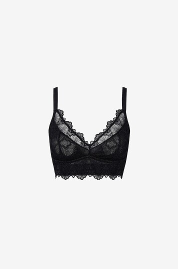 Understatement - Braletten Lace Support+ - Svart