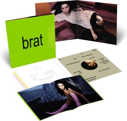 Charli XCX - Brat - Limited Translucent Black Edition (Vinyl)