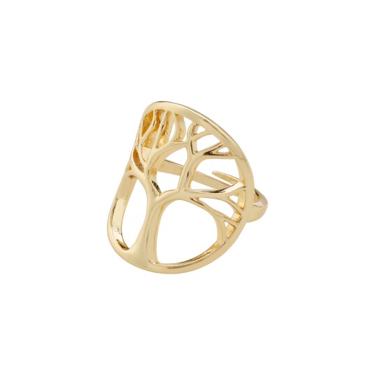 Pilgrim ALIA ring gullbelagt
