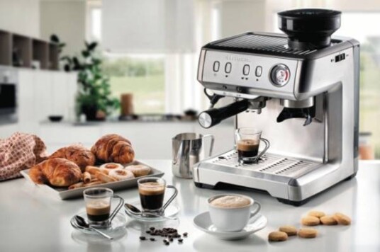 Ariete 1313 Espressomaskin med Grinder 15 Bar Sølv Ariete 1313 Espressomaskin med Grinder 15 Bar Sølv