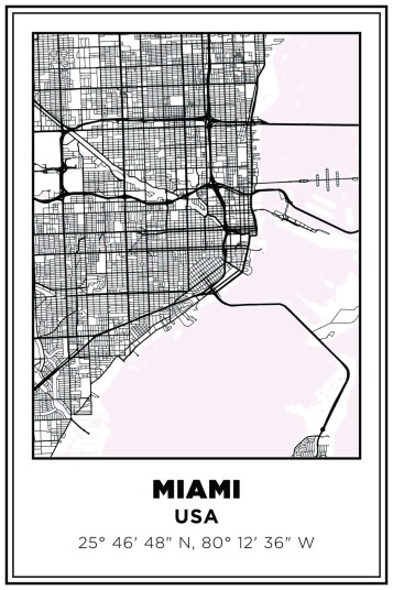 Miami Kart Plakat