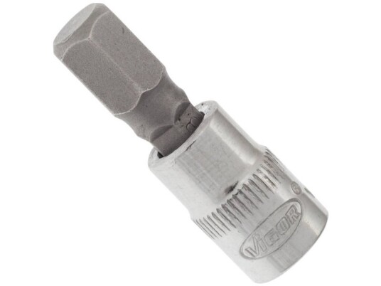 Vigor V2435n 1/4" Innvendig Sekskant Skrutrekkerinnsats 8mm Vigor V2435n 1/4" Innvendig Sekskant Skrutrekkerinnsats 8mm