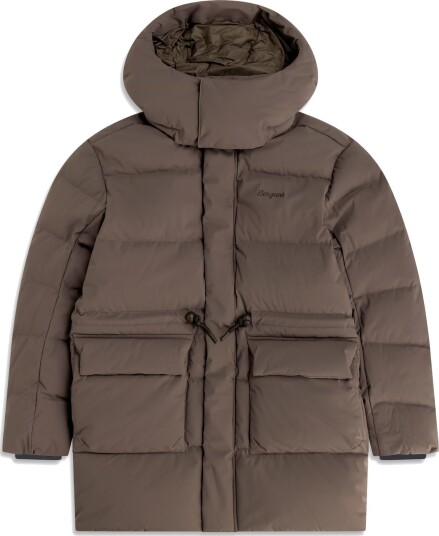 Bergans Dyna Down Hood Jakke Dame Hot Cocoa M M Bergans Dyna Down Hood Jakke Dame Hot Cocoa M M