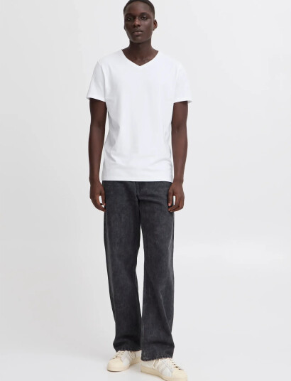 Blend Bhdinton V-Neck Tee 2-Pack - White - S