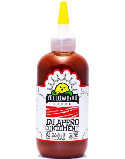 Yellowbird Jalapeno Condiment Sterk Jalapenosaus med Gulrotbase 278 gram USA Import Yellowbird Jalapeno Condiment Sterk Jalapenosaus med Gulrotbase 278 gram USA Import