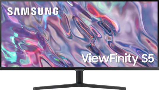 Samsung ViewFinity S34C500 34" UltraWide QHD Skjerm med HDR10 - Svart Samsung ViewFinity S34C500 34" UltraWide QHD Skjerm med HDR10 - Svart