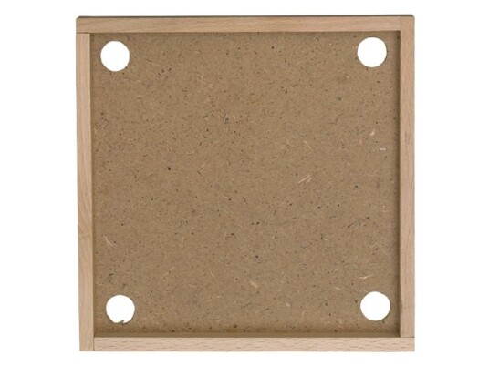 Rolf Perlebrett holder i tre 20x20cm