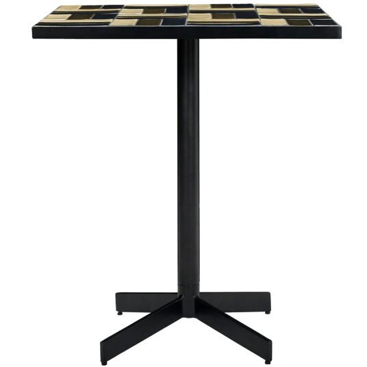 House Doctor Geometric Cafe table / Sidebord Brun/Blå