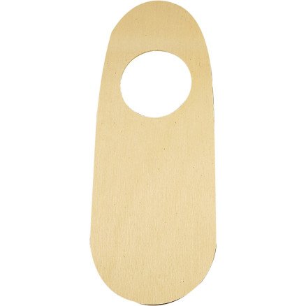 Diverse Dørskilt med hull størrelse 10x25 cm 10 stk 1 pk