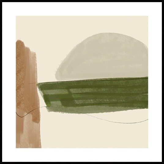 Minimal Fall Plakat Plakat / 70x70cm