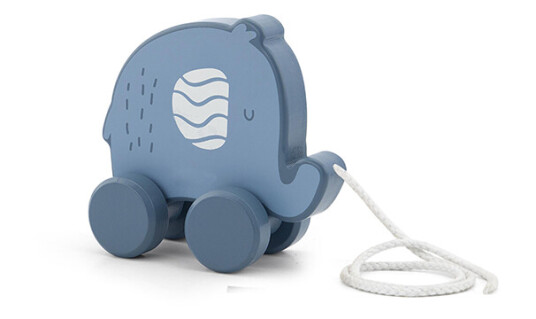 Polar B PolarB Pull along elephant blue Polar B PolarB Pull along elephant blue