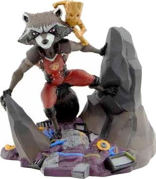 Marvel Rocket Håndmalt Figur