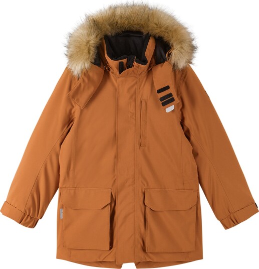 Reima Kids' Reimatec Winter Jacket Ajaton Cinnamon Brown 152 Reima Kids' Reimatec Winter Jacket Ajaton Cinnamon Brown 152
