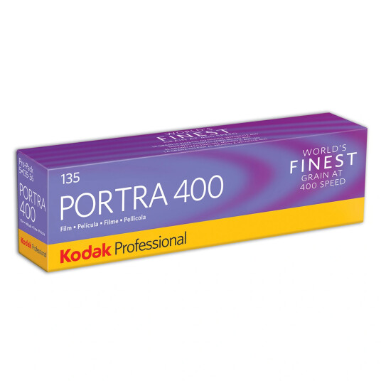 Kodak Portra 400 135-36x5 5pk. Negativ fargefilm. ISO 400 135 film Kodak Portra 400 135-36x5 5pk. Negativ fargefilm. ISO 400 135 film