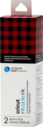 Cricut Infusible Ink Transfer Paper 114 X 305 Mm 2 Ark Buffalo Check Cricut Infusible Ink Transfer Paper 114 X 305 Mm 2 Ark Buffalo Check