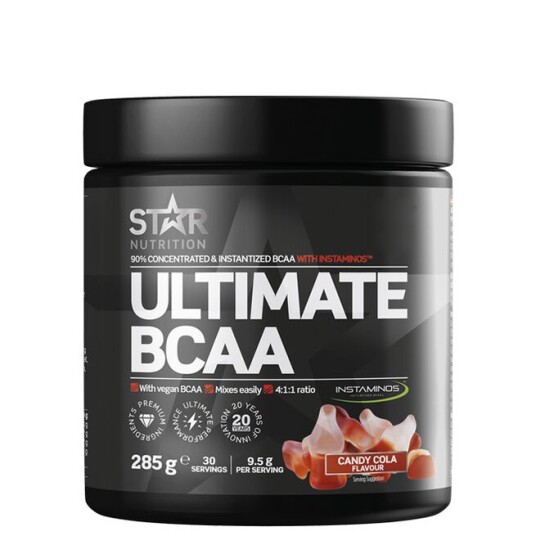 Star Nutrition Ultimate BCAA 285 g 285g Candycola Star Nutrition Ultimate BCAA 285 g 285g Candycola