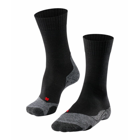 Falke TK2 Men's Trekking Socks Black-mix 42-43, Black-mix Falke TK2 Men's Trekking Socks Black-mix 42-43, Black-mix