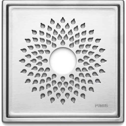 PURUS KLINKERS RAMME DROP steel 197x197 mm