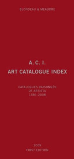 A.C.I. Art Catalogue Index
