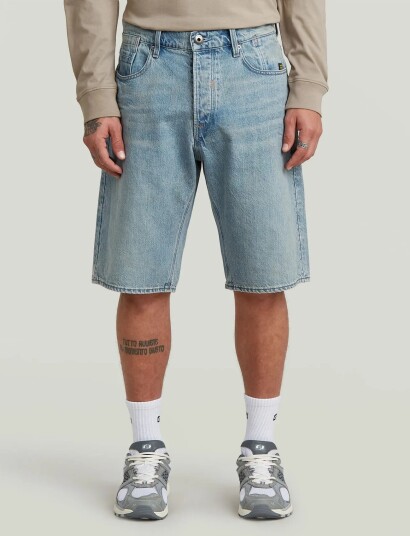 G Star Deeggie Short   Blue   360