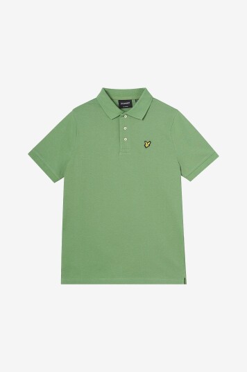 Lyle & Scott Pologenser Plain Polo Shirt Grønn