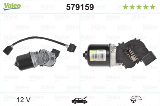 VALEO 579159 Vindusviskermotor