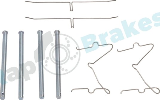 Tilbehørsett, skivebremse belegg RAP BRAKES R-U0355