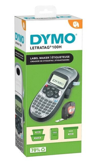Dymo 2174577 LETRATAG LT-100H + TAPE