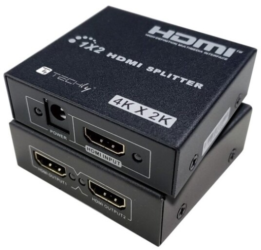 Techly Idata Hdmi-4K230, Hdmi, 2X Hdmi, 3840 X 2160 Piksler, Sortering, Metall, 15 M Techly Idata Hdmi-4K230, Hdmi, 2X Hdmi, 3840 X 2160 Piksler, Sortering, Metall, 15 M