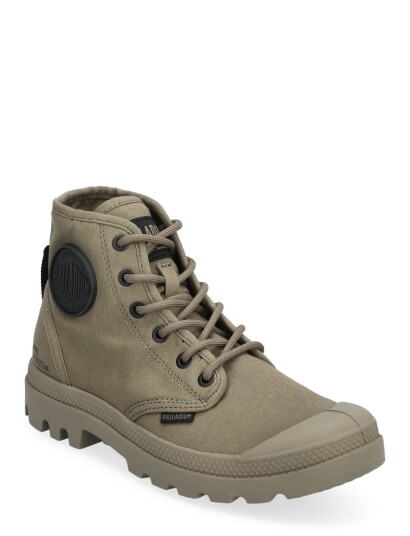 Palladium Pampa Hi Htg Supply   Khaki green   46