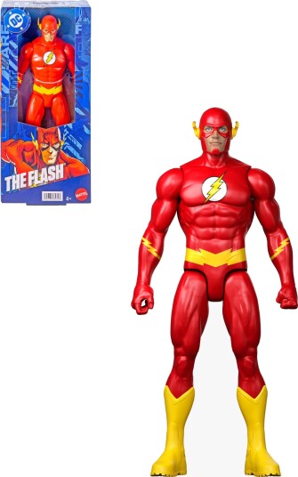 DC Comics The Flash 12" Actionfigur med 7 Bevegelige Punkter Rød DC Comics The Flash 12" Actionfigur med 7 Bevegelige Punkter Rød