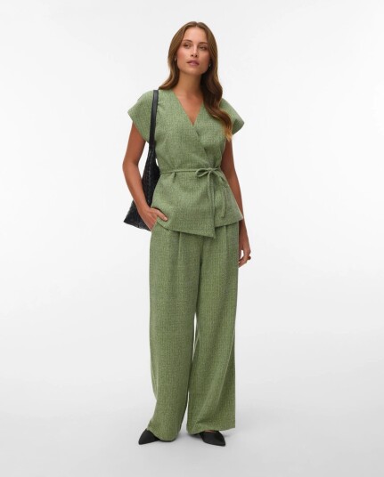 Vero Moda Awchanel Hw Pant Green 36