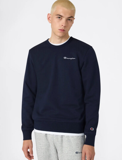 Champion Crewneck Sweatshirt - Navy - XS