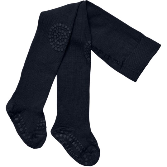 Gobabygo Midnight Blue Crawling Strømpebukser anti-slip Ull 6-12 mdr Gobabygo Midnight Blue Crawling Strømpebukser anti-slip Ull 6-12 mdr