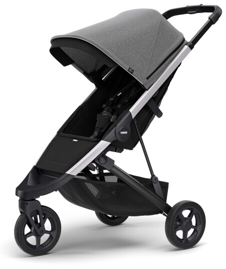 Thule Spring Sportsvogn Grey Melange/Black