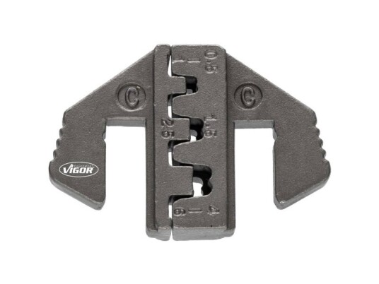 Vigor V2499-C Krympeindsats Uisolerede Kabelsko 0.5 Til 6 Mm²