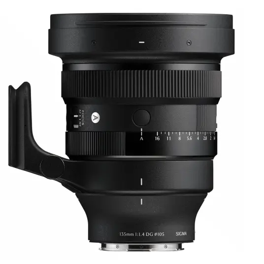 Sigma 135mm f/1.4 DG Art L-Mount. Ø105mm