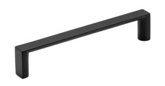 Gustavsberg H?ndtak til badromsskap H4 12.8 cm sort
