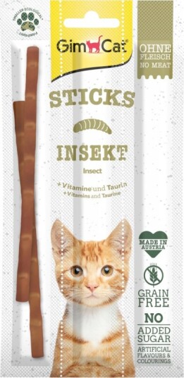 Gimcat Sticks Insekt 6 X 3 Stykker