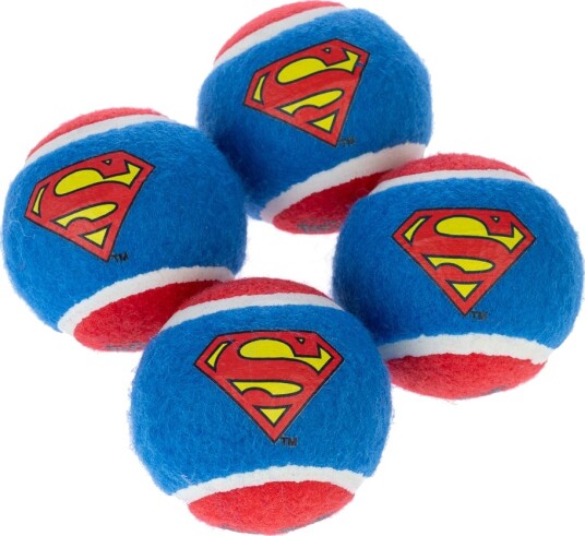 Dc Superman Tennisballsett 4 Stykker (Ø 6.3 cm Hver) Dc Superman Tennisballsett 4 Stykker (Ø 6.3 cm Hver)