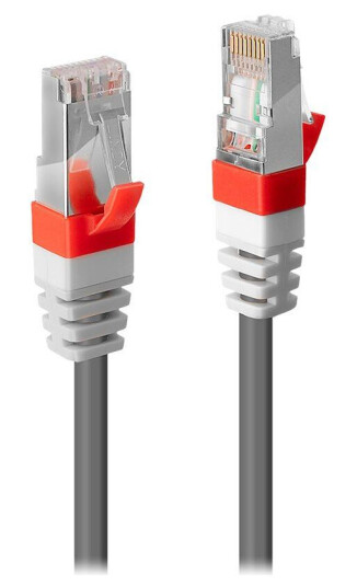 Lindy Cat6a Koblingskabel 20 m S/FTP Grå, 10000 Mbps RJ-45
