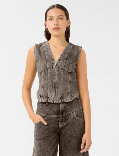 Gestuz Gzjosie Waistcoat Grey 34 Gestuz Gzjosie Waistcoat Grey 34