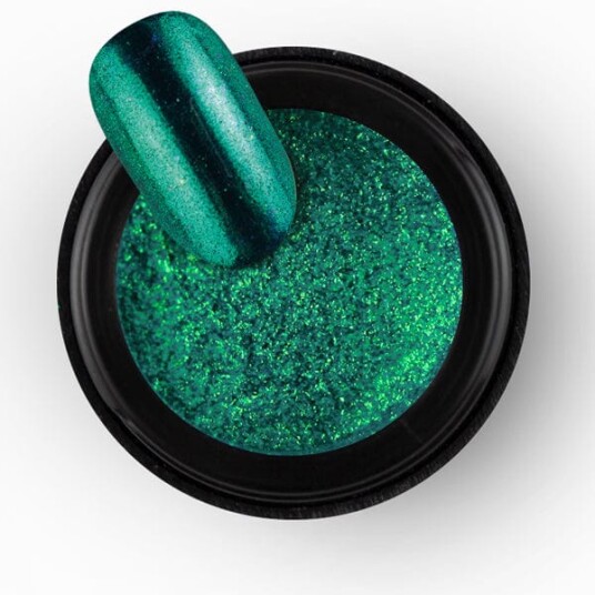 Brillbird Norge Chrome Pigment Pulver Metallic Grønn