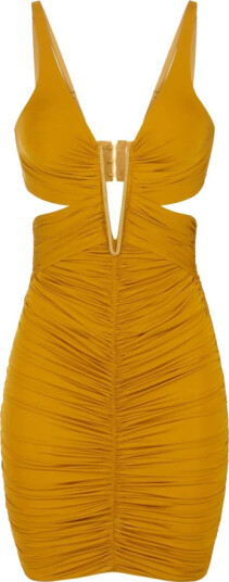 Elisabetta Franchi Dame Kjoler Gul M,