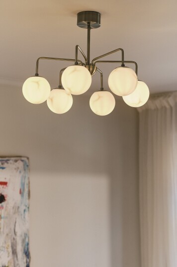Jotex MARMO Taklampe messing 2157752010